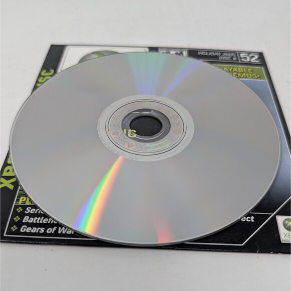 Official Xbox Magazine Video Game Demo Disc Lot Of 3 With Sleeves 50 52 54 Beta - Picture 5 of 6